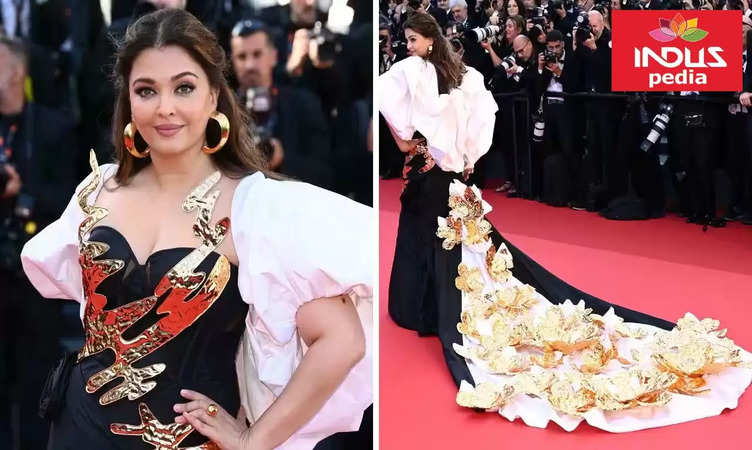 Queen Steals Spotlight Alongside Aishwarya's Captivating Cannes Look