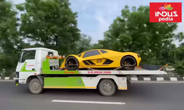 This Gujarati YouTuber Built a Futuristic Lamborghini Terzo Millennio... Out of a Honda Civic!